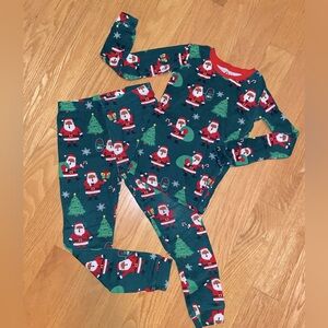 Santa Claus Long Sleeve/Long Pant Pajama Set